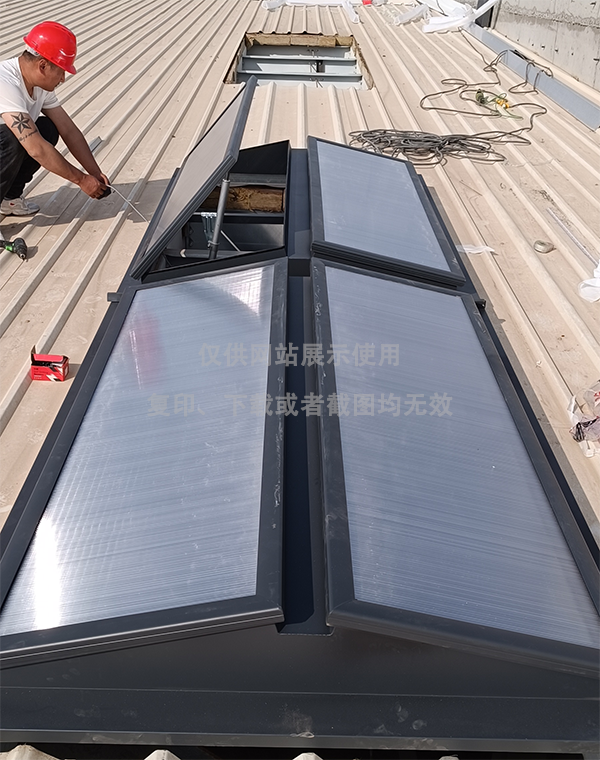 兰州王老吉生产车间岚皋排烟天窗