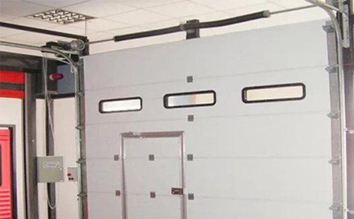 岚皋工业提升门的安装方法