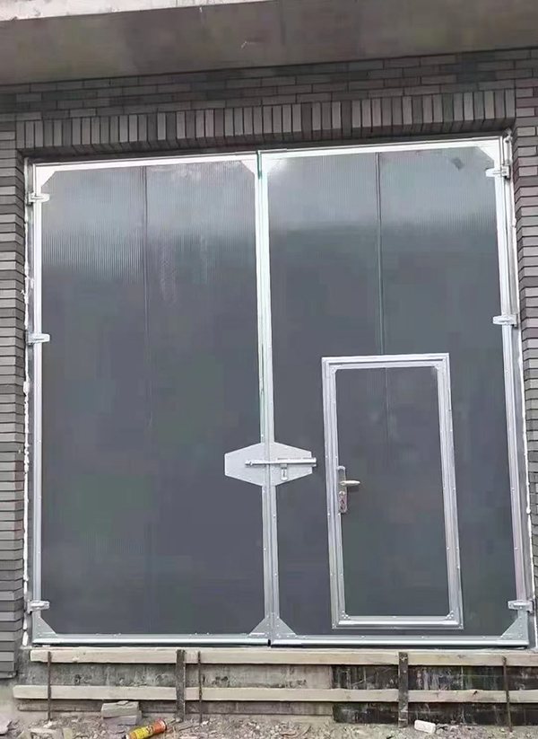 岚皋工业平开门在大型设备制造车间的应用实例